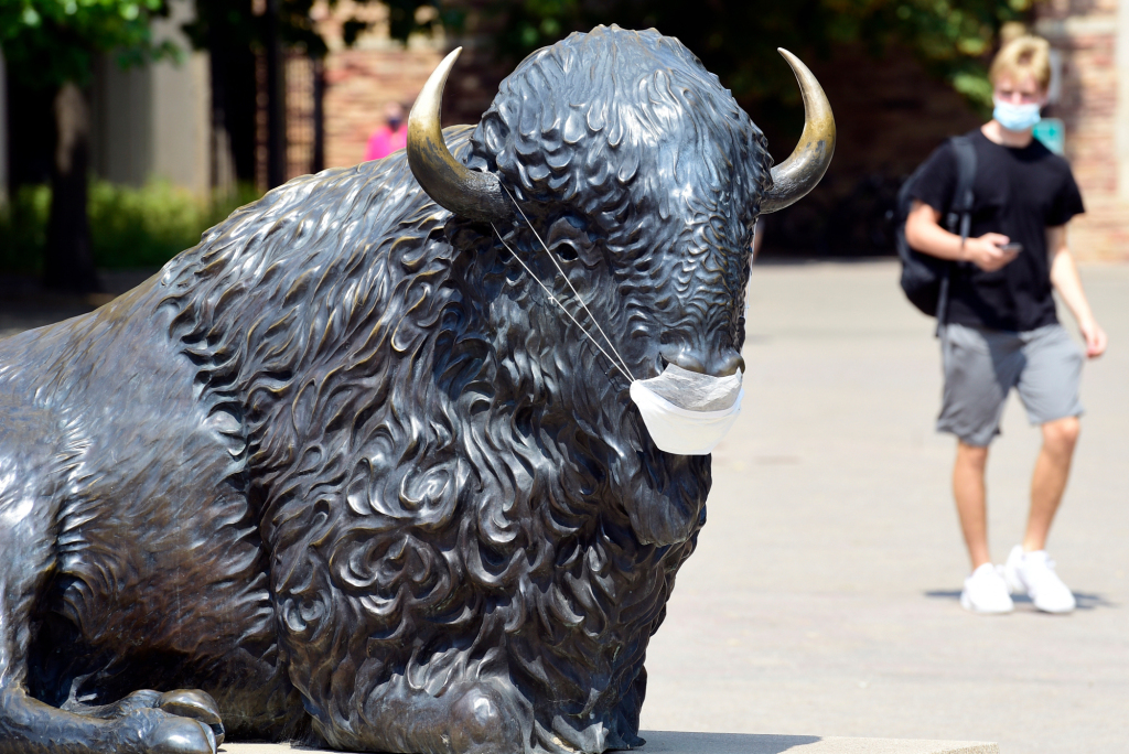 CU Boulder, Front Range Community College to require masks
indoors 1