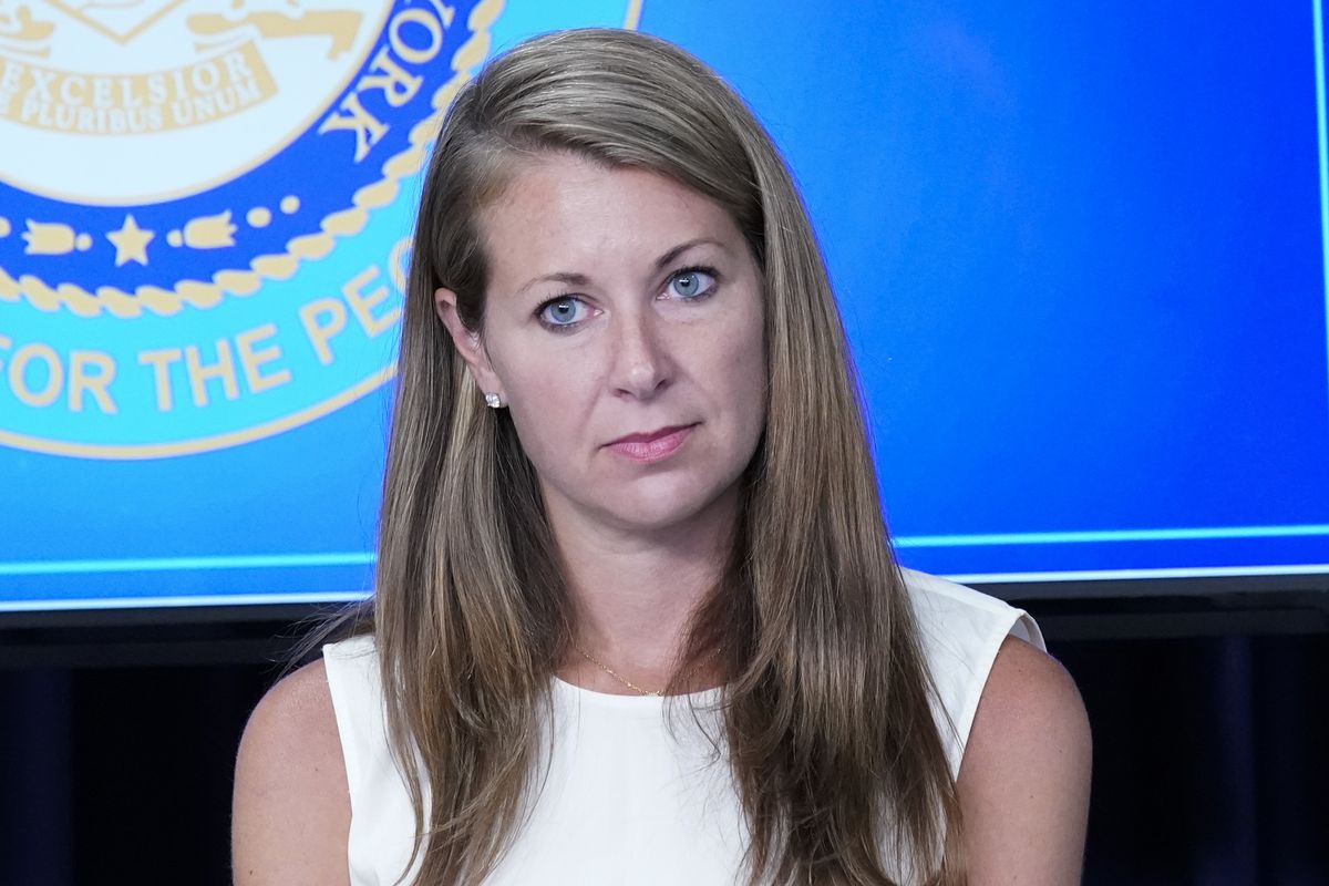 Top Cuomo aide Melissa DeRosa to stay on governor’s staff
until he’s out of office 1 Top Cuomo aide Melissa DeRosa to stay on governor’s staff
until he’s out of office 1