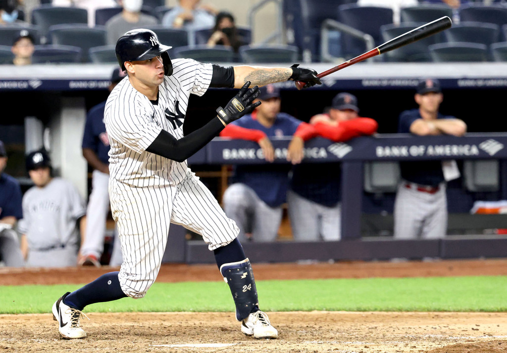 Yankees’ Gary Sanchez ‘still recuperating’ after
COVID-19 1