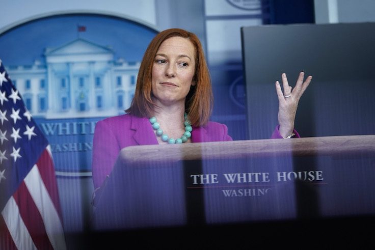 Jen Psaki ‘Out of the Office’ as Afghanistan Falls to
Taliban 1
