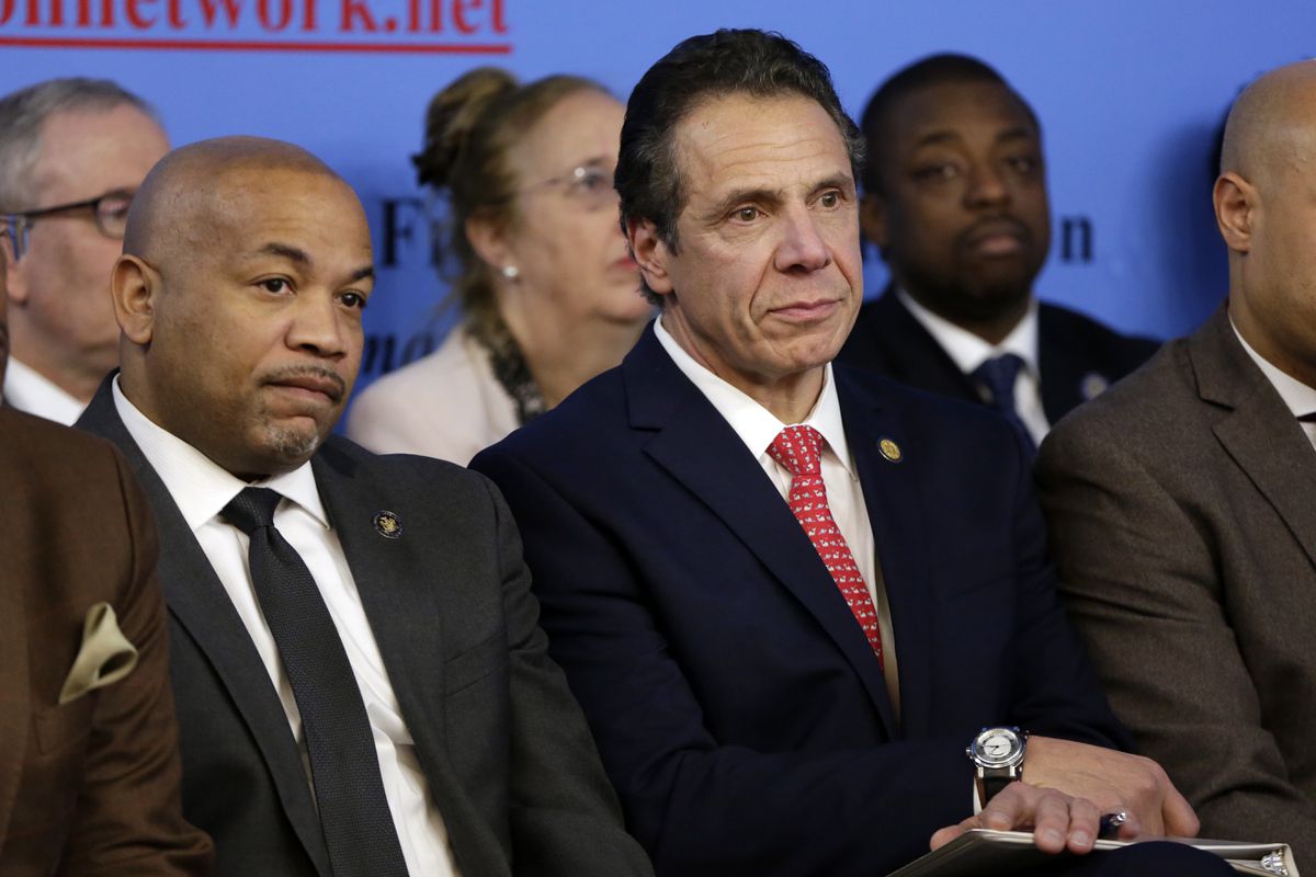 New York Assembly Speaker Heastie says Cuomo can ‘no longer
remain in office,’ expediting impeachment probe 1