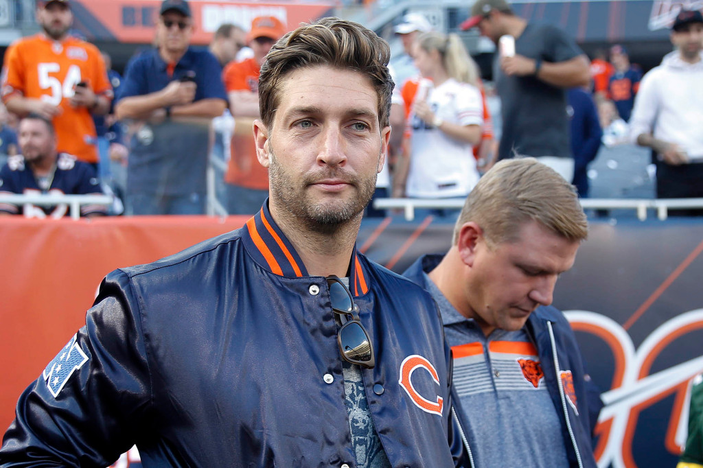 Former NFL quarterback Jay Cutler dropped by Uber Eats for
anti-mask views 1