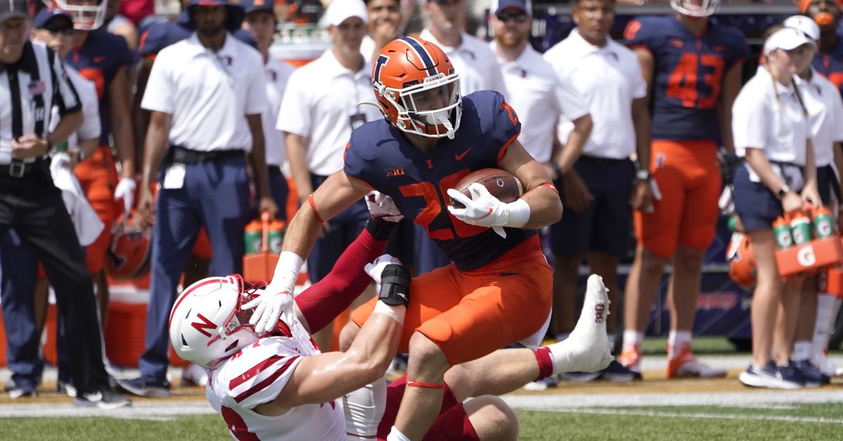 Illinois upsets Nebraska 30-22 in season opener for both
teams 1