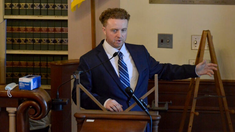 Man convicted of killing Massachusetts police
officer 1