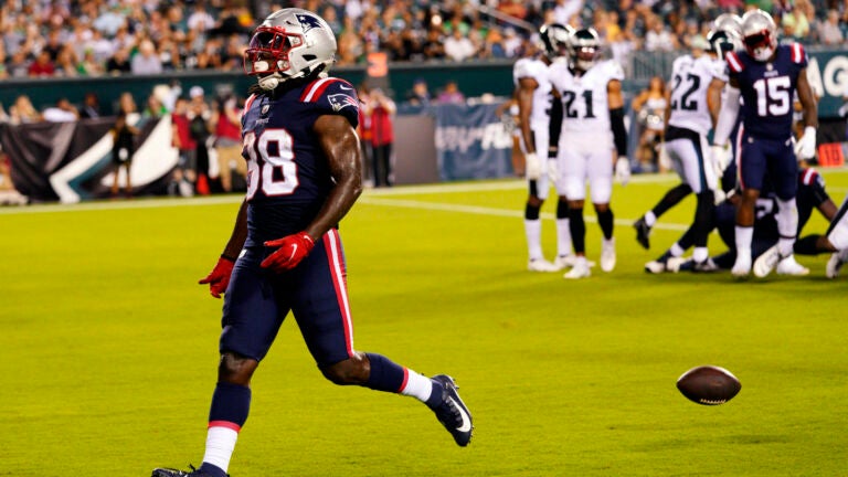4 plays that stood out from the Patriots’ second preseason
game 1