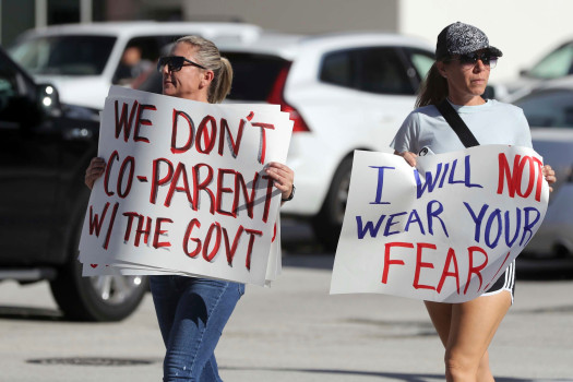 Navarrette: Anti-mask parents try to bully schools to bend
in their direction 1