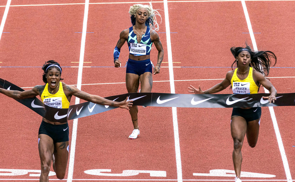 Jamaicans dominate Prefontaine Classic, Sha’Carri Richardson
last 1