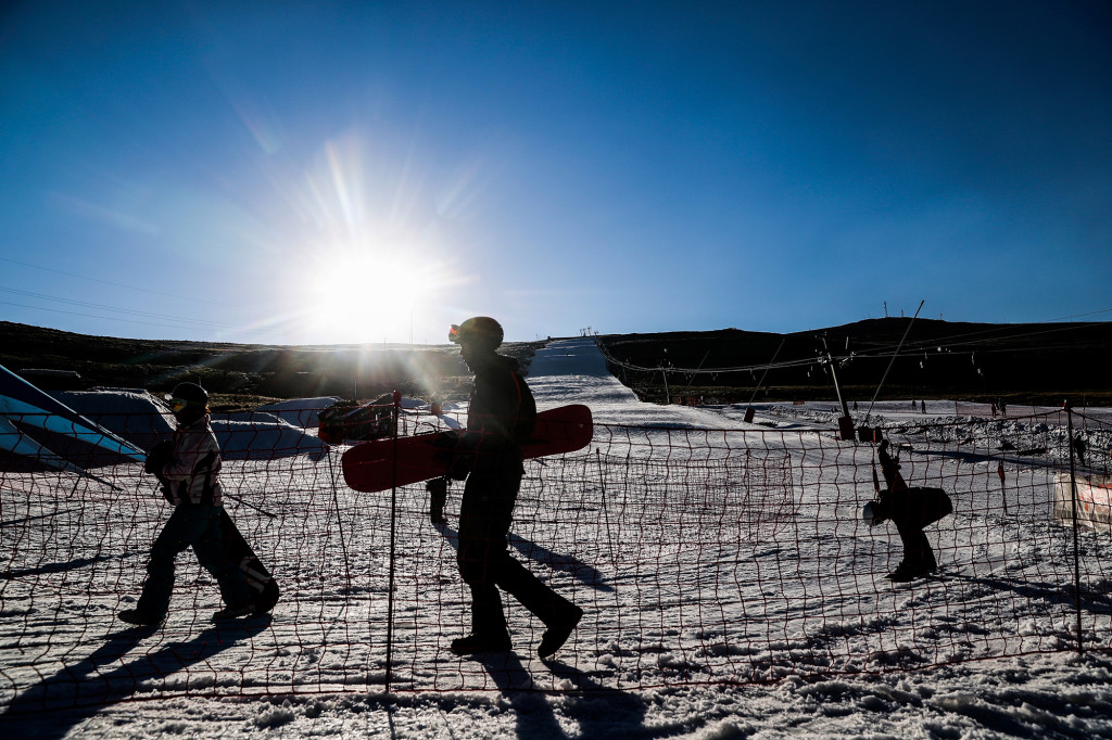 Skiing in Africa? Tourists hit Lesotho slopes despite
COVID-19 woes 1