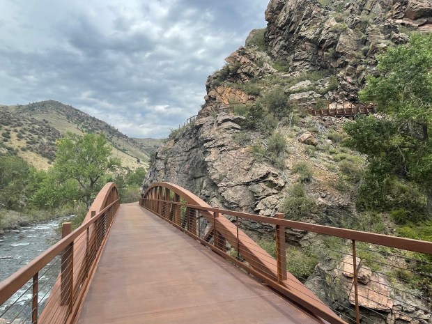 A new open space gem: Gateway segment of Peaks to Plains
trail opens in Clear Creek Canyon 1