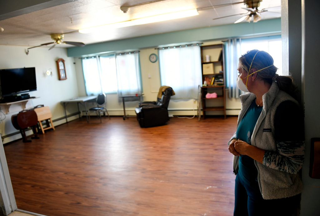 Colorado reinstates mask mandate for residents, staff and
visitors at nursing homes 1