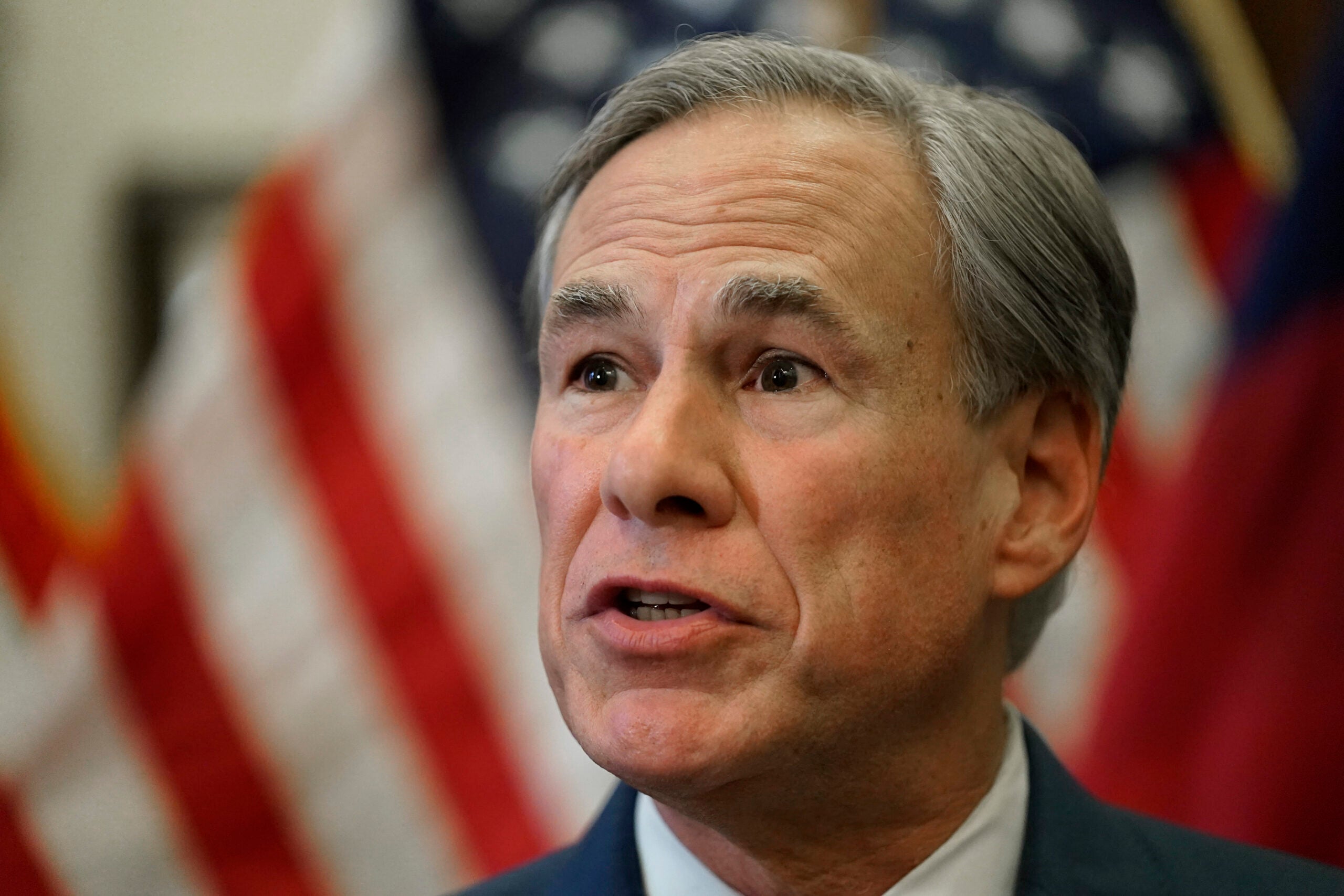 Texas governor tests positive for COVID-19, in 'good
health' 1