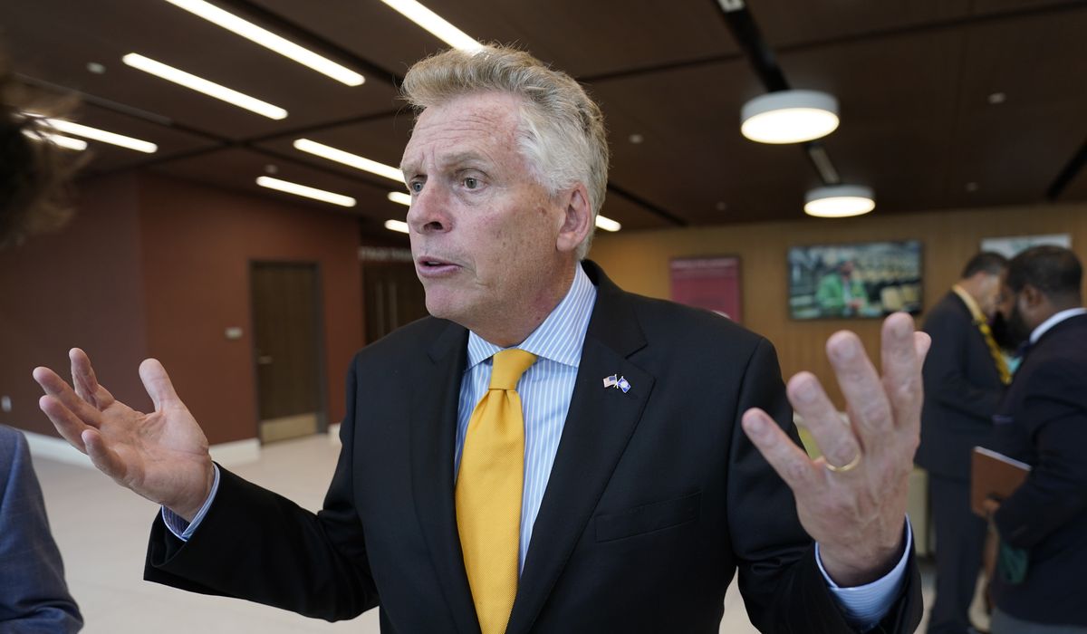 McAuliffe campaign clings to anti-Trump narrative over
record in office 1