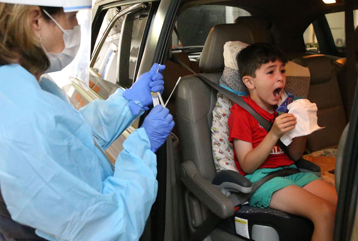 As school year starts, more Illinois kids hospitalized for
COVID-19. But situation is far worse in other states. 1 As school year starts, more Illinois kids hospitalized for
COVID-19. But situation is far worse in other states. 1