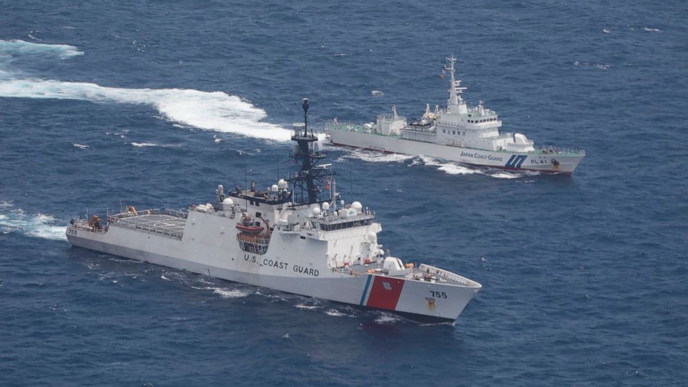 China protests US Navy, Coast Guard ships in Taiwan
Strait 1