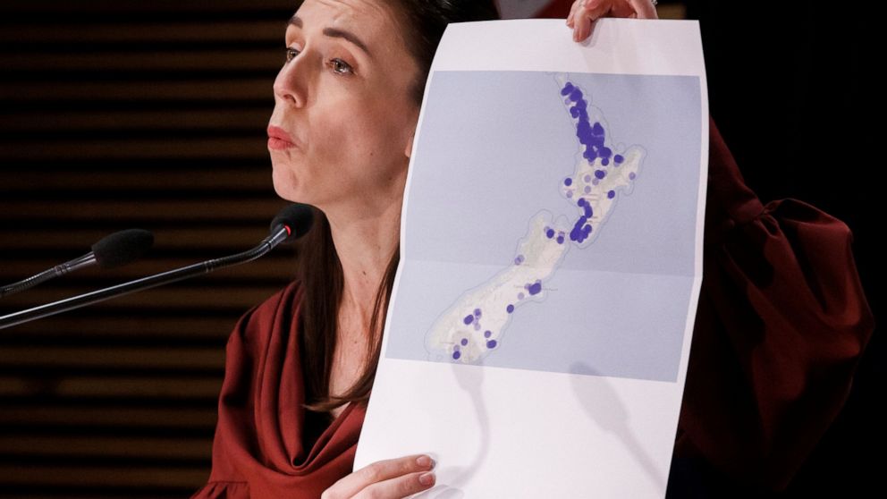 New Zealand extends virus lockdown; Australia eyes
vaccines 1