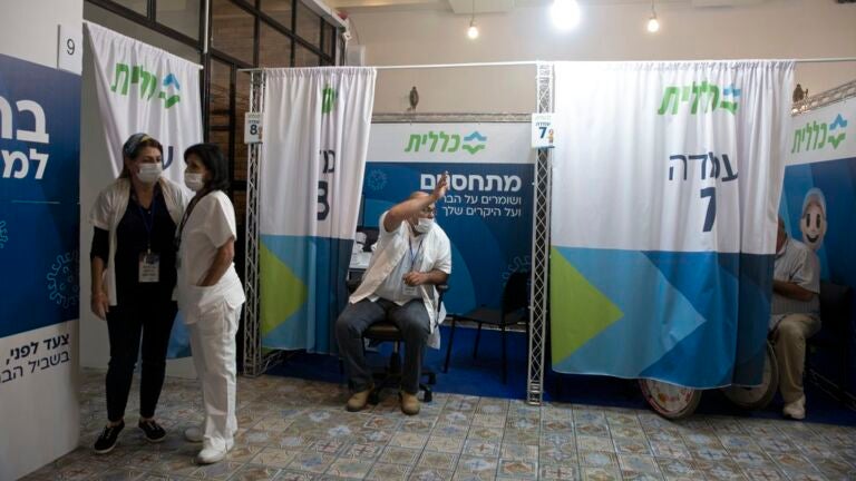 Israel, Once the Model for Beating COVID-19, Faces New Surge
of Infections 1