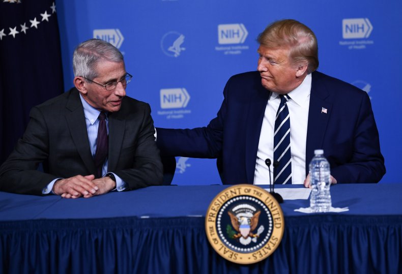 Dr. Fauci Praises Trump for 'Wise Investment' in COVID-19
Vaccine Development 1