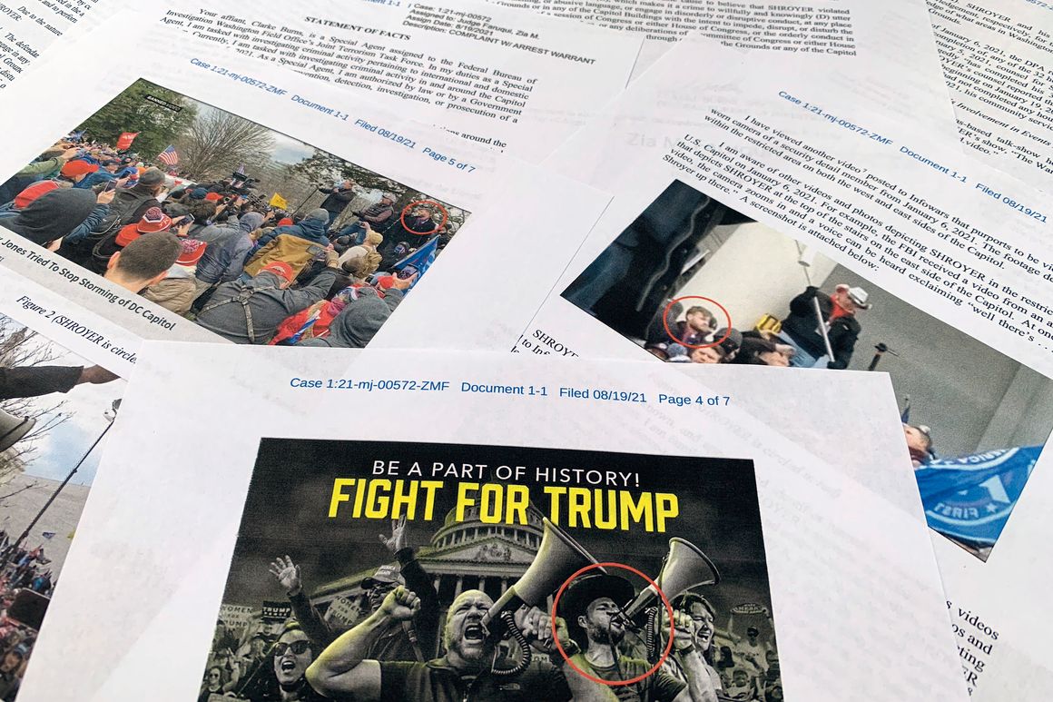 Infowars host in custody to face charges in Jan. 6
riot 1