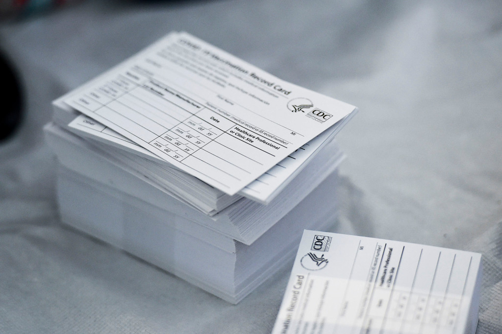 Pharmacist allegedly sold 125 COVID-19 vaccination cards on
eBay 1