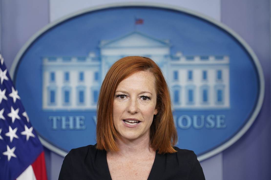 Psaki Dismisses Concerns About Making Kids Wear Masks
Because Her Daughter Can 'Wear a Mask All Day' 1