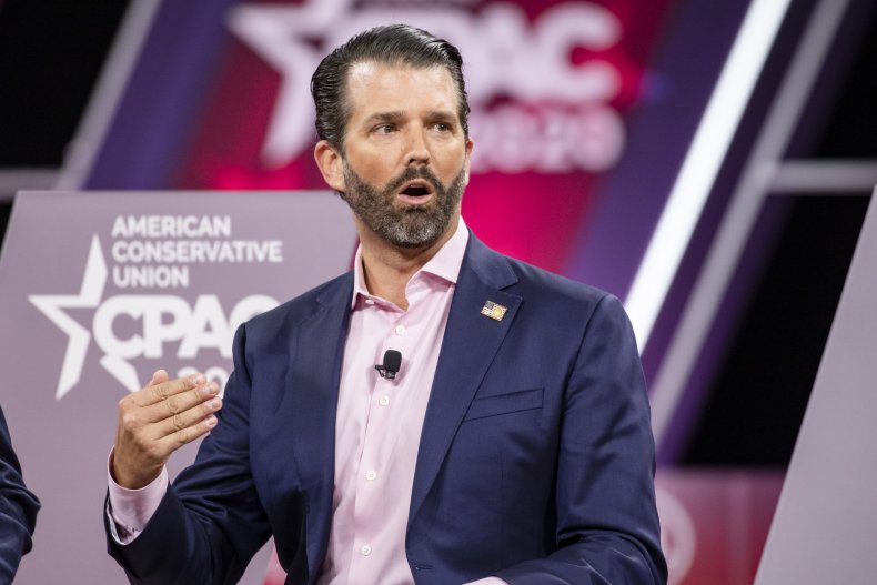 Donald Trump Jr. Says It's a 'Disgrace' Marine Officer Was
'Fired' For Viral Video 1