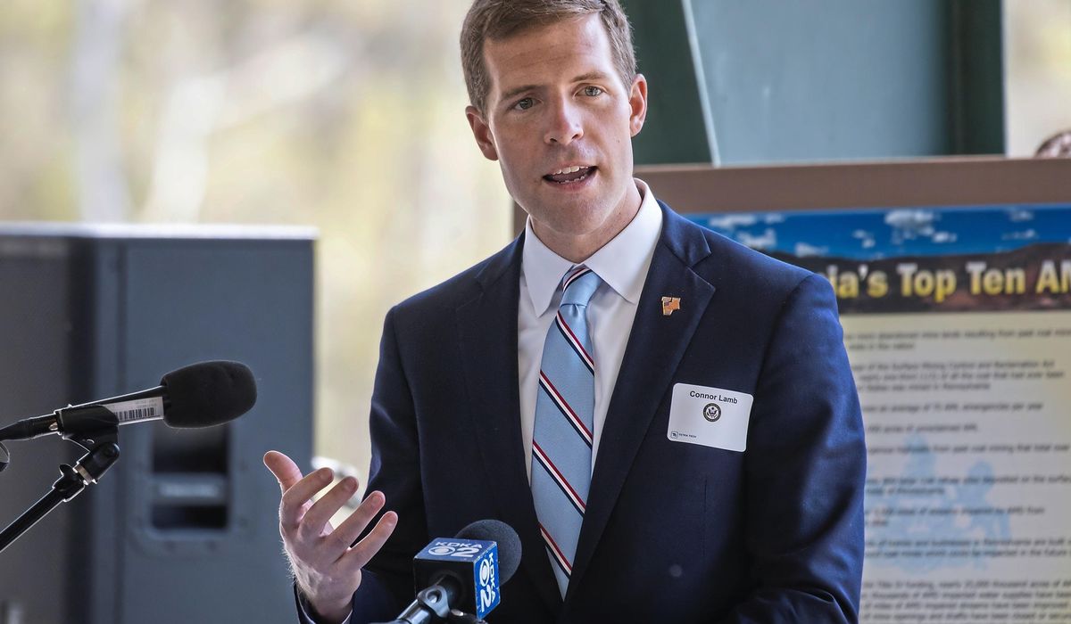 Rep, Conor Lamb joins crowded race for open Pennsylvania
Senate seat 1
