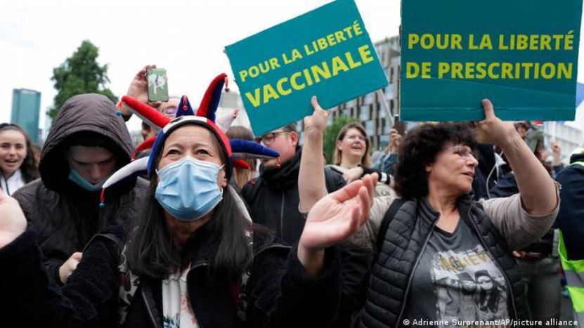 France, Italy Swept By Mass Protests Against COVID Health
Pass 1