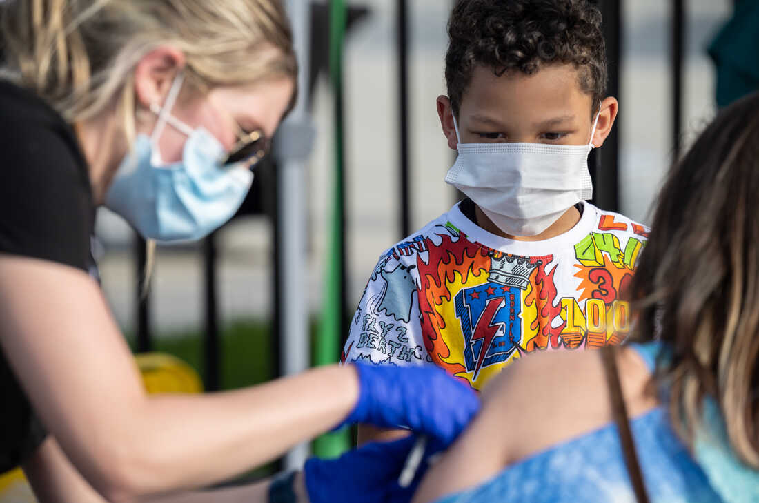 Nearly 94,000 Kids Got COVID-19 Last Week. They Were 15% Of
All New Infections 1