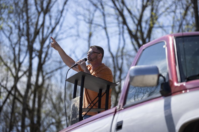 Pastor Greg Locke Claims Tennessee Planning to Build
'Quarantine Camps' for Unvaccinated 1
