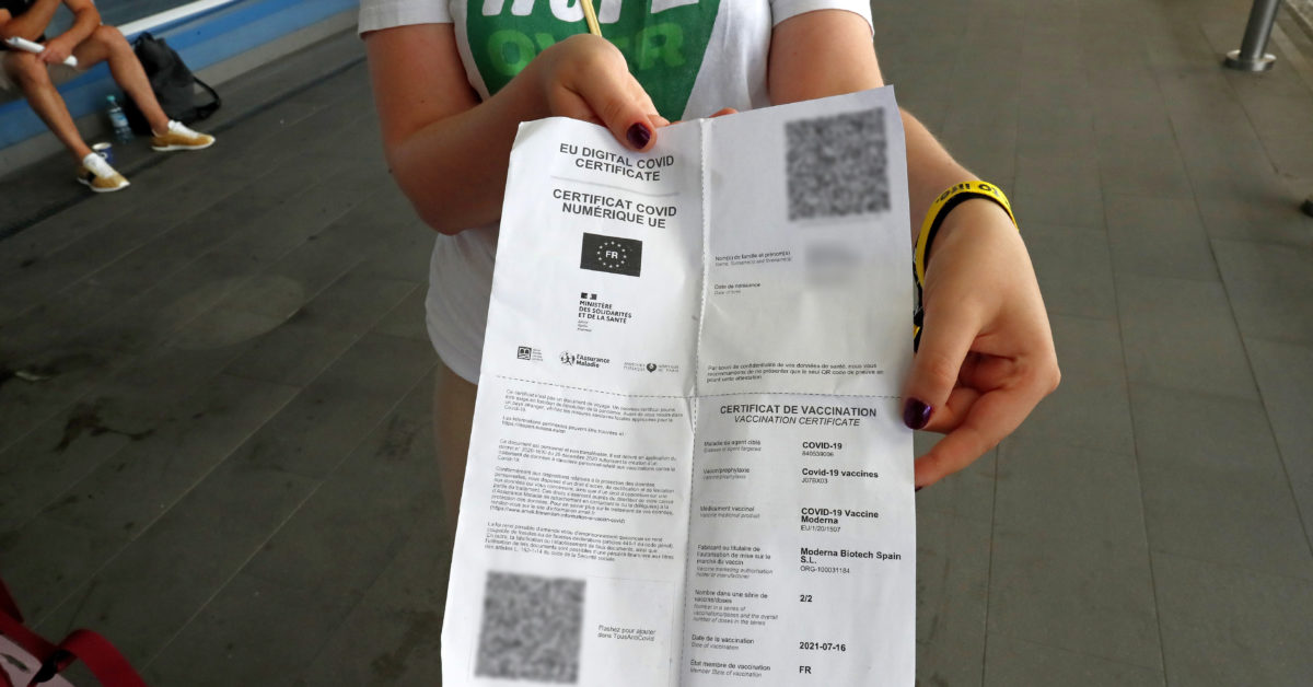 France’s Macron gambled on coronavirus immunity passport —
and won 1