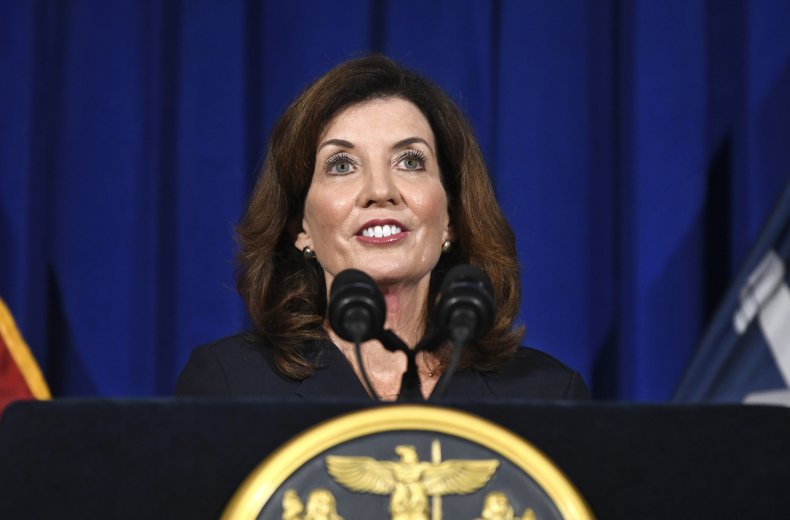 Kathy Hochul Expects New York School Mask Mandate, Won't Say
if Cuomo Should Be Impeached 1
