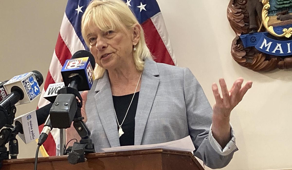 Maine health care workers challenge COVID-19 shot mandate at
Supreme Court 1