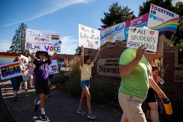 The School Culture Wars Over Masks, CRT and Gender
Identity 1
