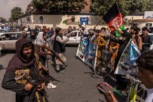 Protests Spread to Kabul as Taliban Struggle to
Govern 1