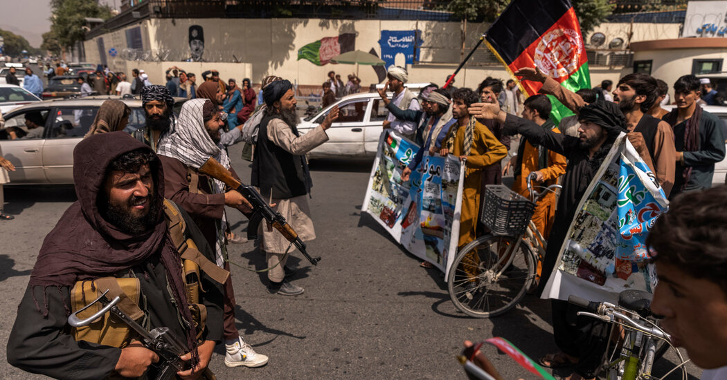 Taliban Quash Afghanistan Protests, Tightening Grip on
Country 1