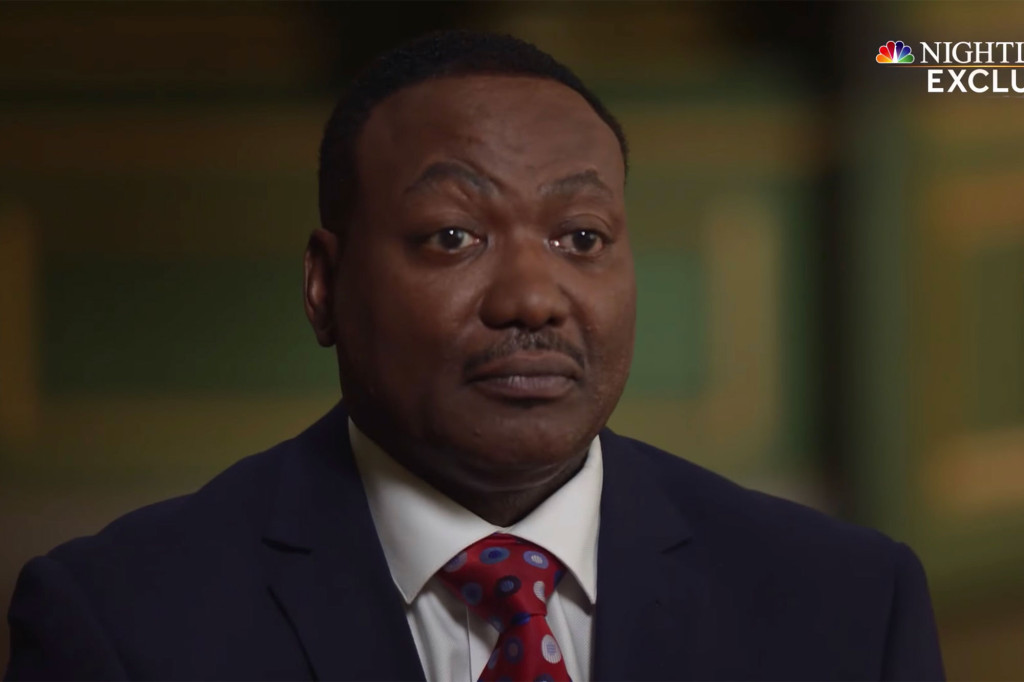 Capitol officer Michael Byrd speaks about shooting Ashli
Babbitt 1 Capitol officer Michael Byrd speaks about shooting Ashli
Babbitt 1