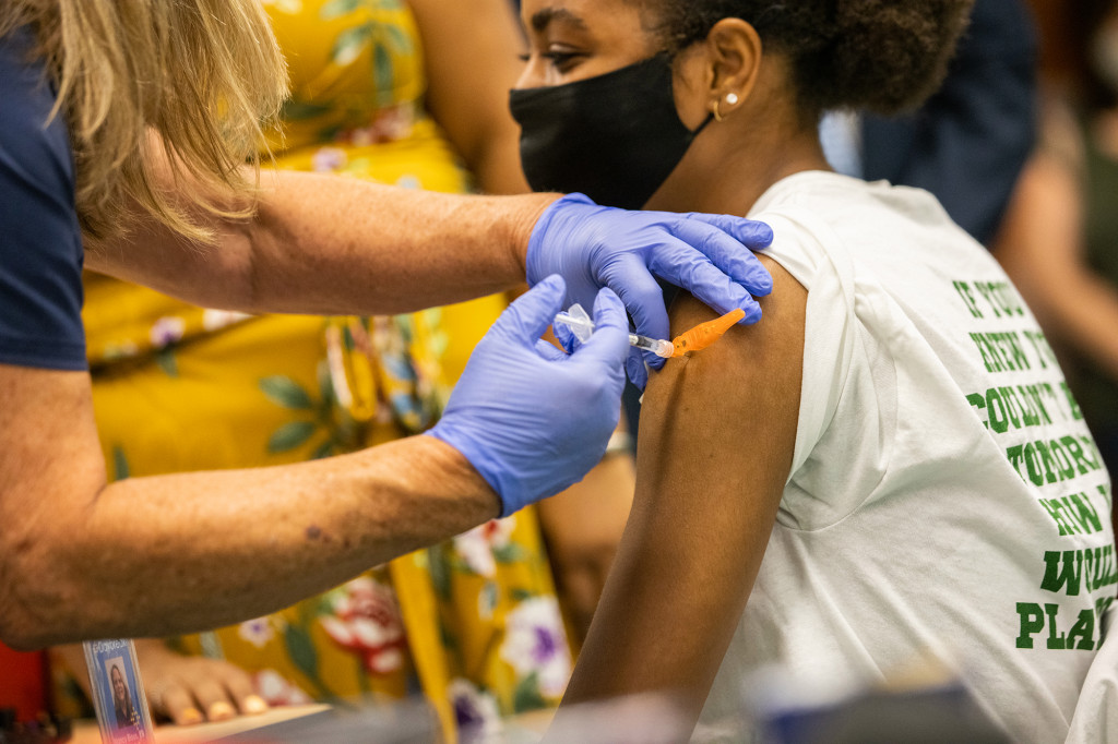 NYC public school staff will have to receive COVID-19
vaccine by end of September 1