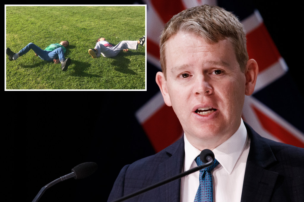 New Zealand COVID-19 minister’s x-rated gaffe goes
viral 1 New Zealand COVID-19 minister’s x-rated gaffe goes
viral 1