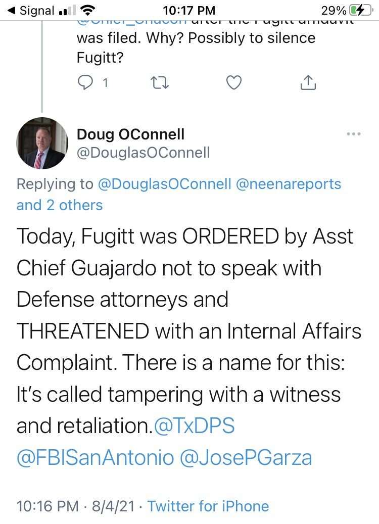 Texas Rangers May Be Investigating Witness Tampering
Allegation Against Travis County's DA in Austin Protest Shooting
Case 1