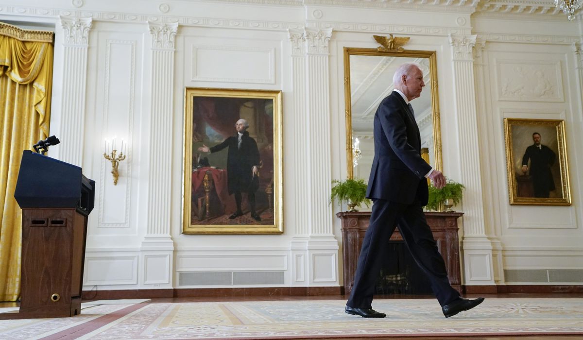 Biden's job approval dives amid Afghanistan bungling,
COVID-19 resurgence 1