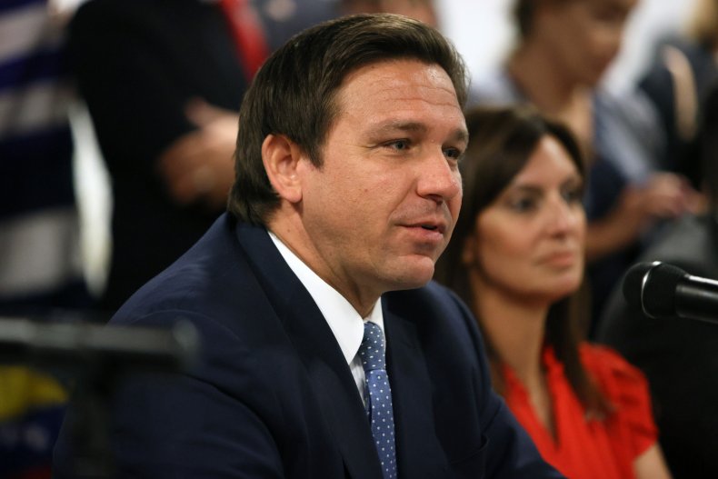 Congressional Candidate Files Suit Against DeSantis Over
Banning of School Mask Mandates 1