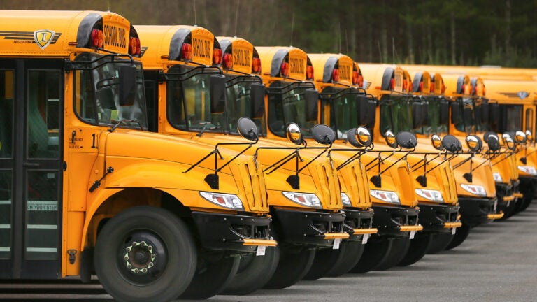 Here’s how schools are dealing with bus driver
shortages 1