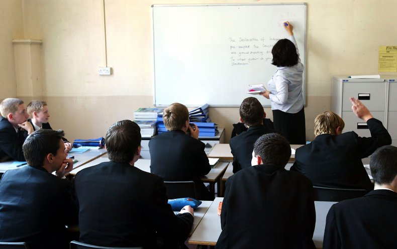 Lehi, Utah, High School Teacher Put on Leave for Classroom
Vaccine Speech 1
