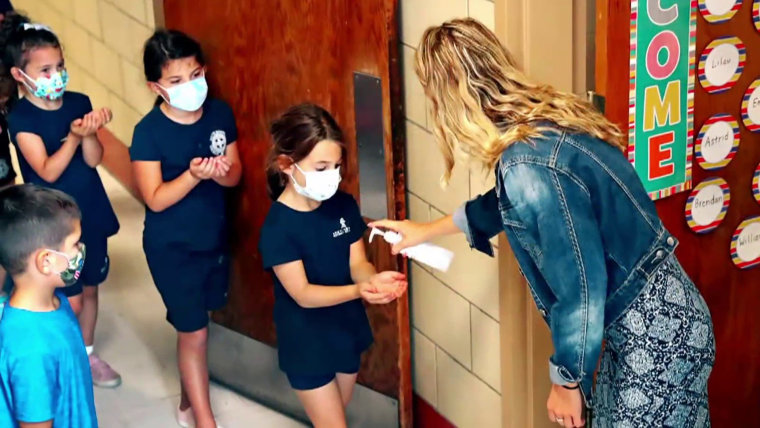 Over 5,000 students quarantine or isolate because of Covid
in Florida school district 1