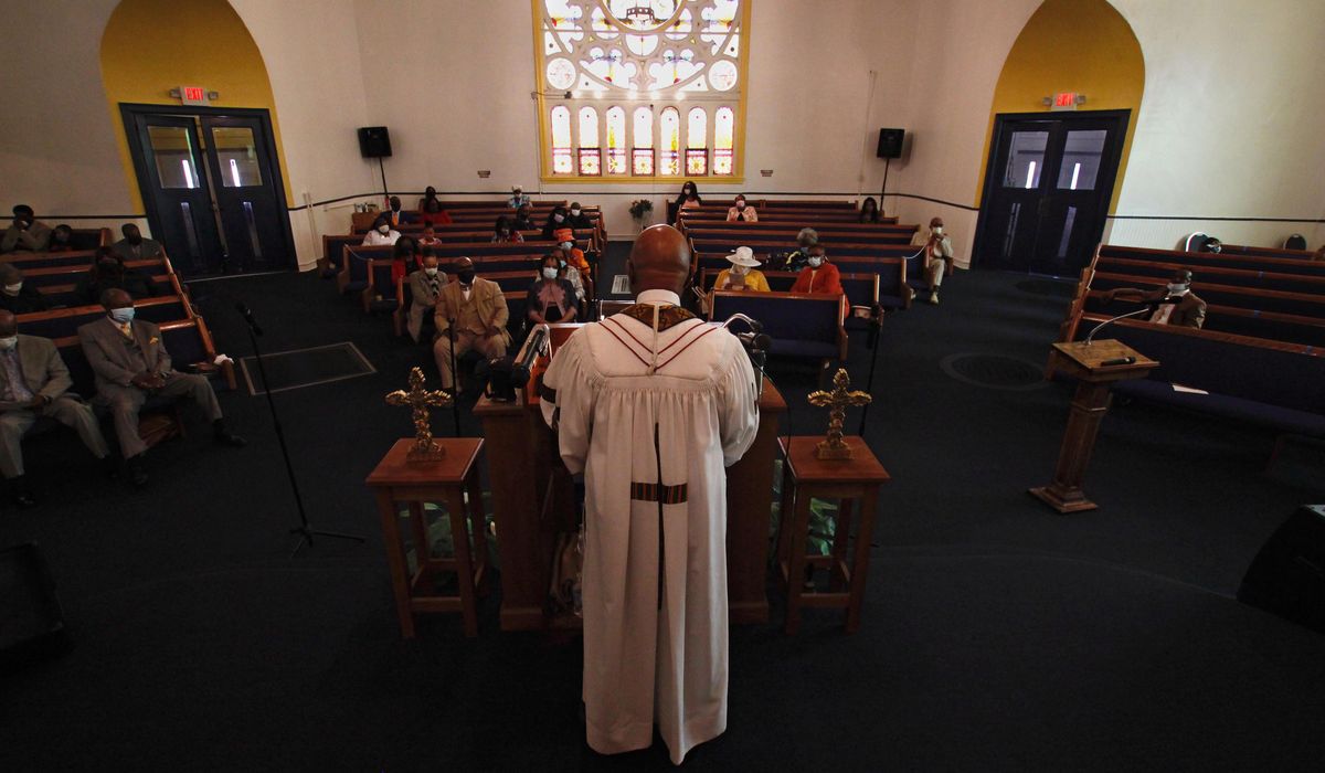 Many Bible Belt preachers silent on shots as COVID-19
surges 1