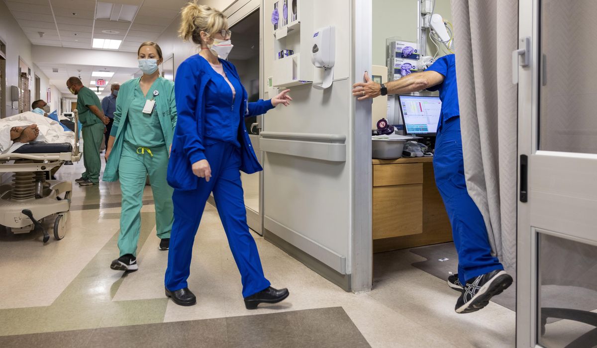 Louisiana hospitals at 'breaking point' with COVID-19
surge 1
