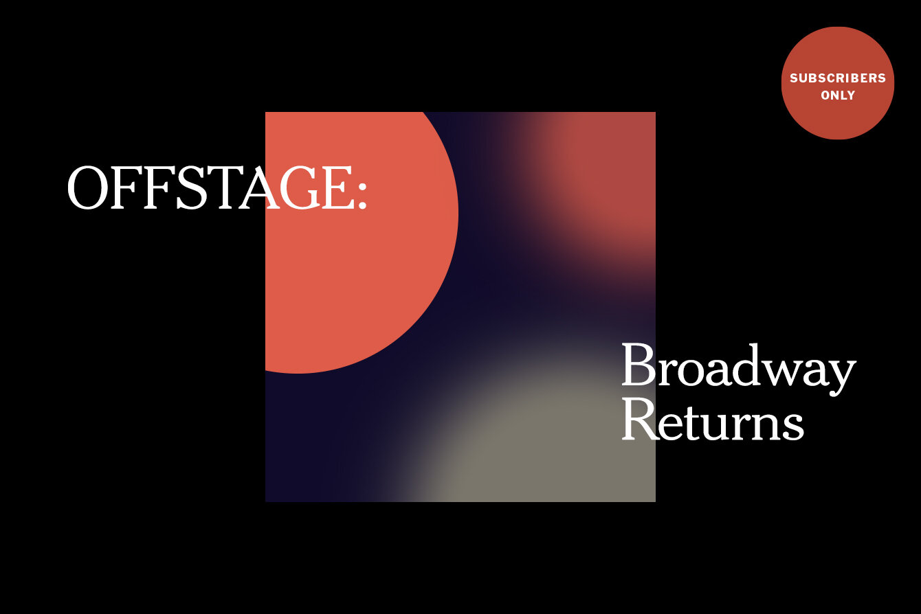 Inside Broadway’s Reopening: A Times Virtual Event 1