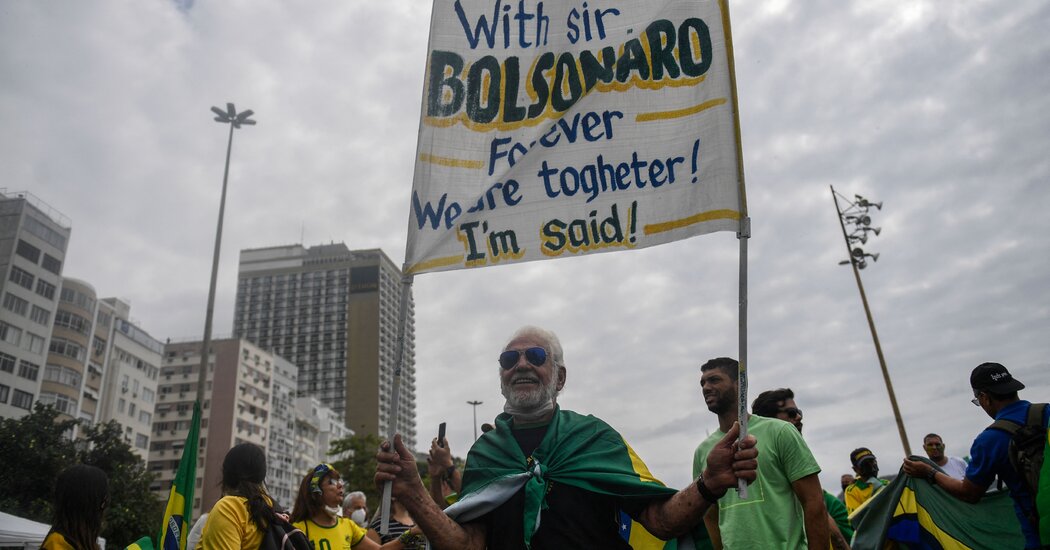 Large Pro-Bolsonaro Protests in Brazil Rattle Weary
Nation 1