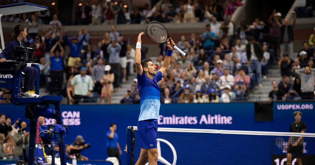 Novak Djokovic Beat Alexander Zverev, Will Play for Grand
Slam at U.S. Open 1