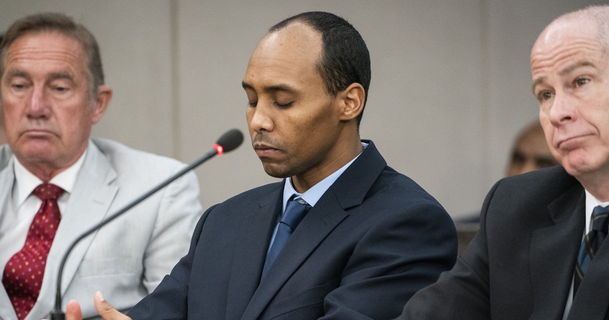 Minnesota high court tosses murder conviction against former
police officer Mohamed Noor 1